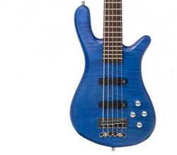 Solidbody e-bass Warwick PRO GPS Streamer LX 5-String Maple Ltd - Ocean blue