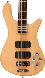 Solidbody e-bass Warwick Rockbass Streamer Standard 4 String - Natural satin