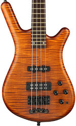 Solidbody e-bass Warwick PRO GPS Streamette 4 String Ltd - Special amber transparent satin