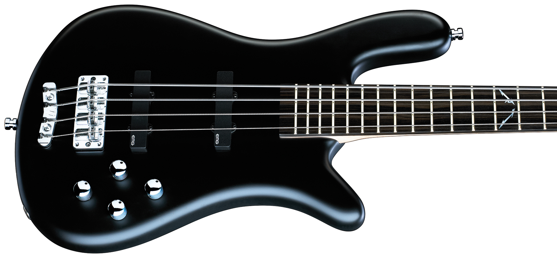 Warwick Robert Trujillo 4c Rockbass Signature Active Eb - Solid Black Satin - Solidbody E-bass - Variation 2