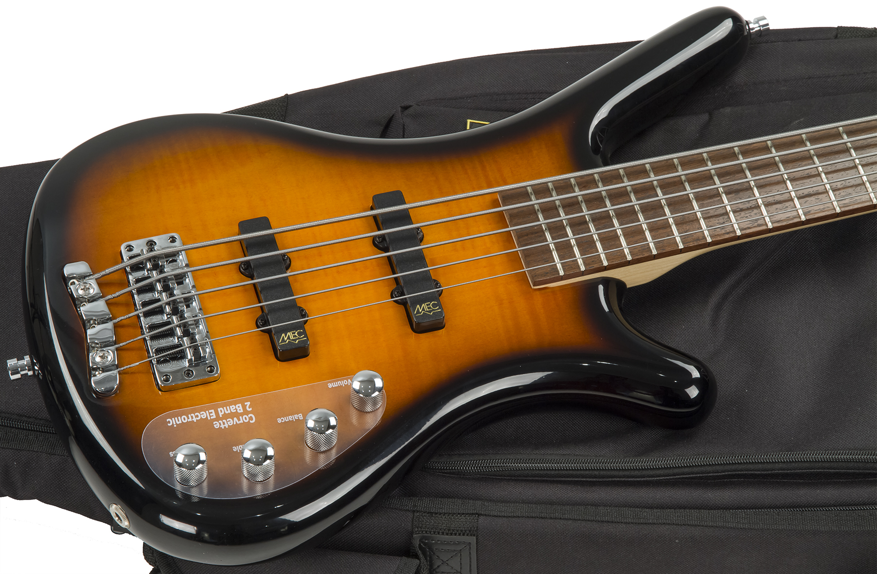 Warwick Corvette Classic Rockbass 5c Active Wen - Almond Sunburst - Solidbody E-bass - Variation 1