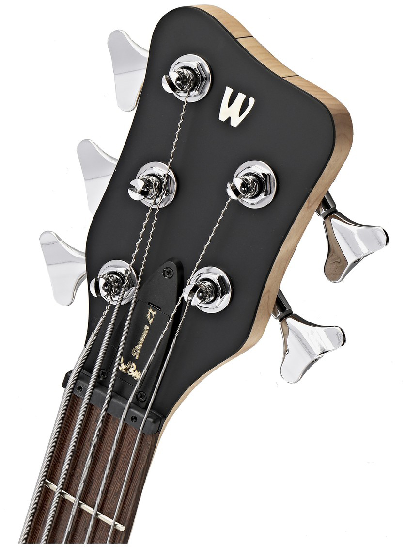 Warwick Streamer Lx 5c Rockbass Active Wen - Solid Black - Solidbody E-bass - Variation 4