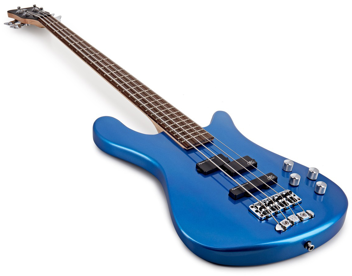 Warwick Streamer Lx4 Rockbass Active Wen - Solid Blue Metallic - Solidbody E-bass - Variation 2
