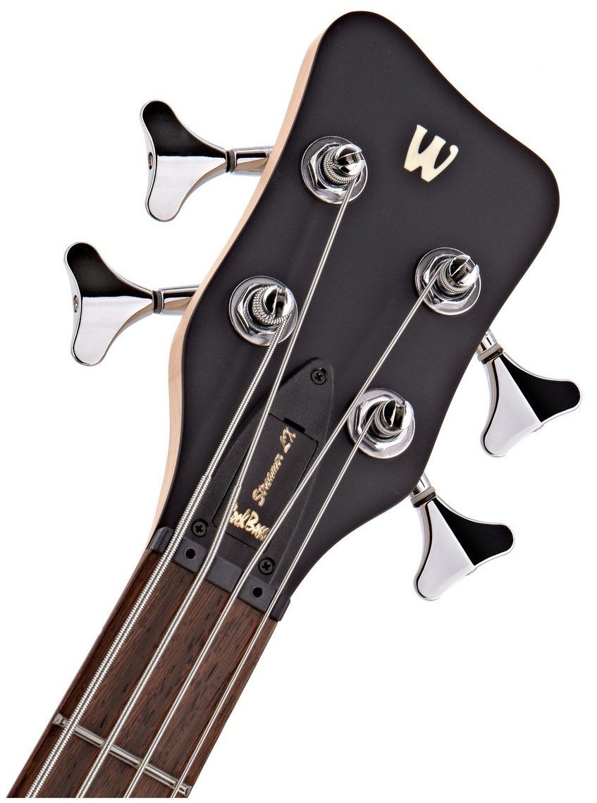 Warwick Streamer Lx4 Rockbass Active Wen - Solid Black - Solidbody E-bass - Variation 3