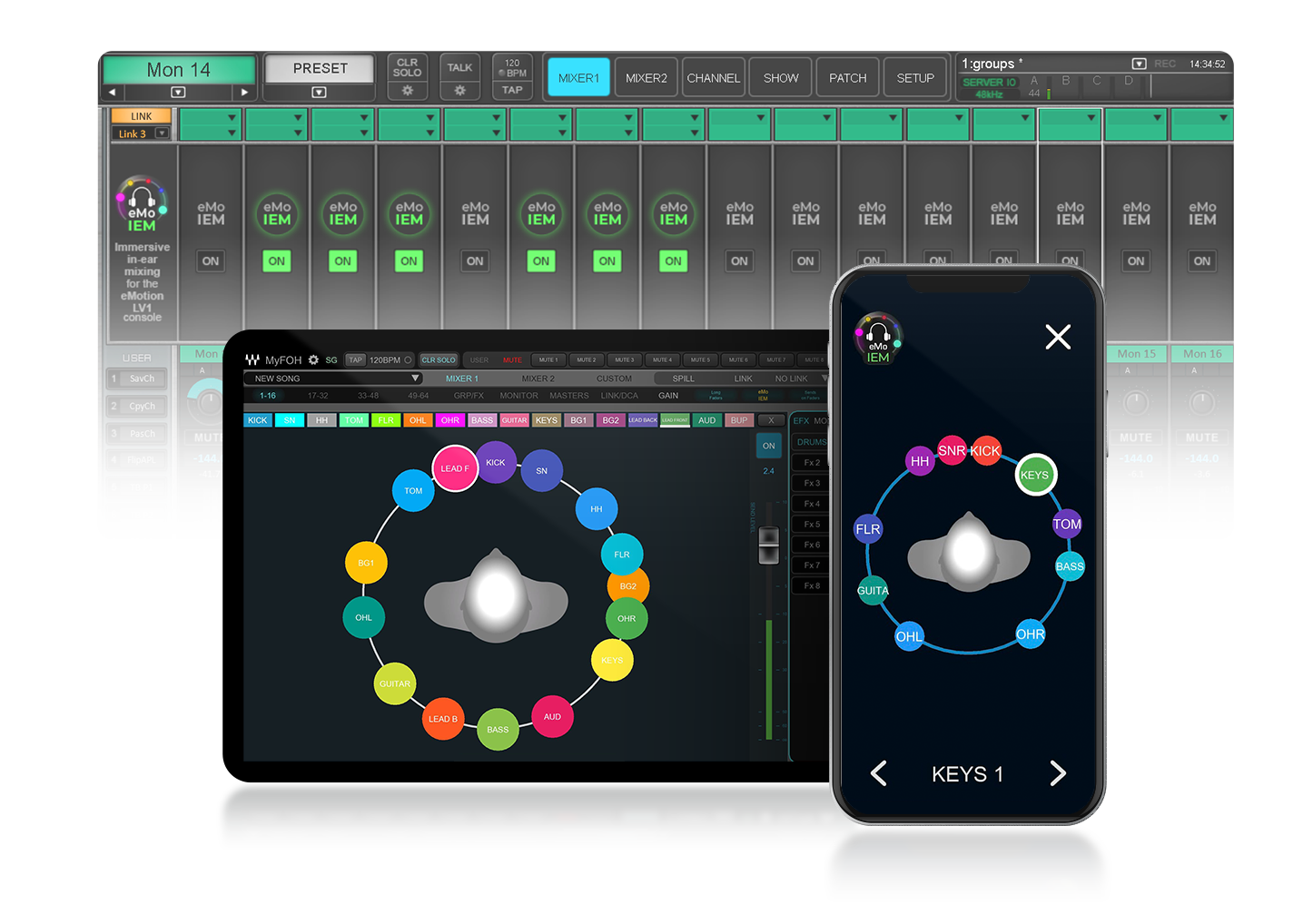 Waves Lv1 Classic - Numerisches Mischpult - Variation 3