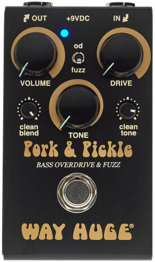 Way Huge Pork & Pickle Bass Overdrive & Fuzz Wm91 - Overdrive/Distortion/Fuzz Effektpedal - Main picture