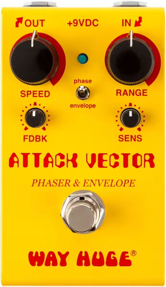 Way Huge Smalls Attack Vector Phaser & Envelope Wm92 - Modulation/Chorus/Flanger/Phaser & Tremolo Effektpedal - Main picture
