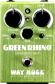 Way Huge Whe207 Green Rhino Overdrive Mkiv - Overdrive/Distortion/Fuzz Effektpedal - Main picture