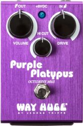 Overdrive/distortion/fuzz effektpedal Way huge Purple Platypus Octidrive MkII WHE800