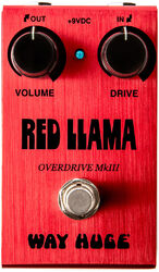 Overdrive/distortion/fuzz effektpedal Way huge Smalls Red Llama Overdrive WM23