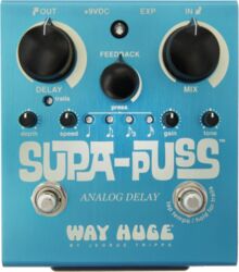 Reverb/delay/echo effektpedal Way huge WHE707 Supa Puss