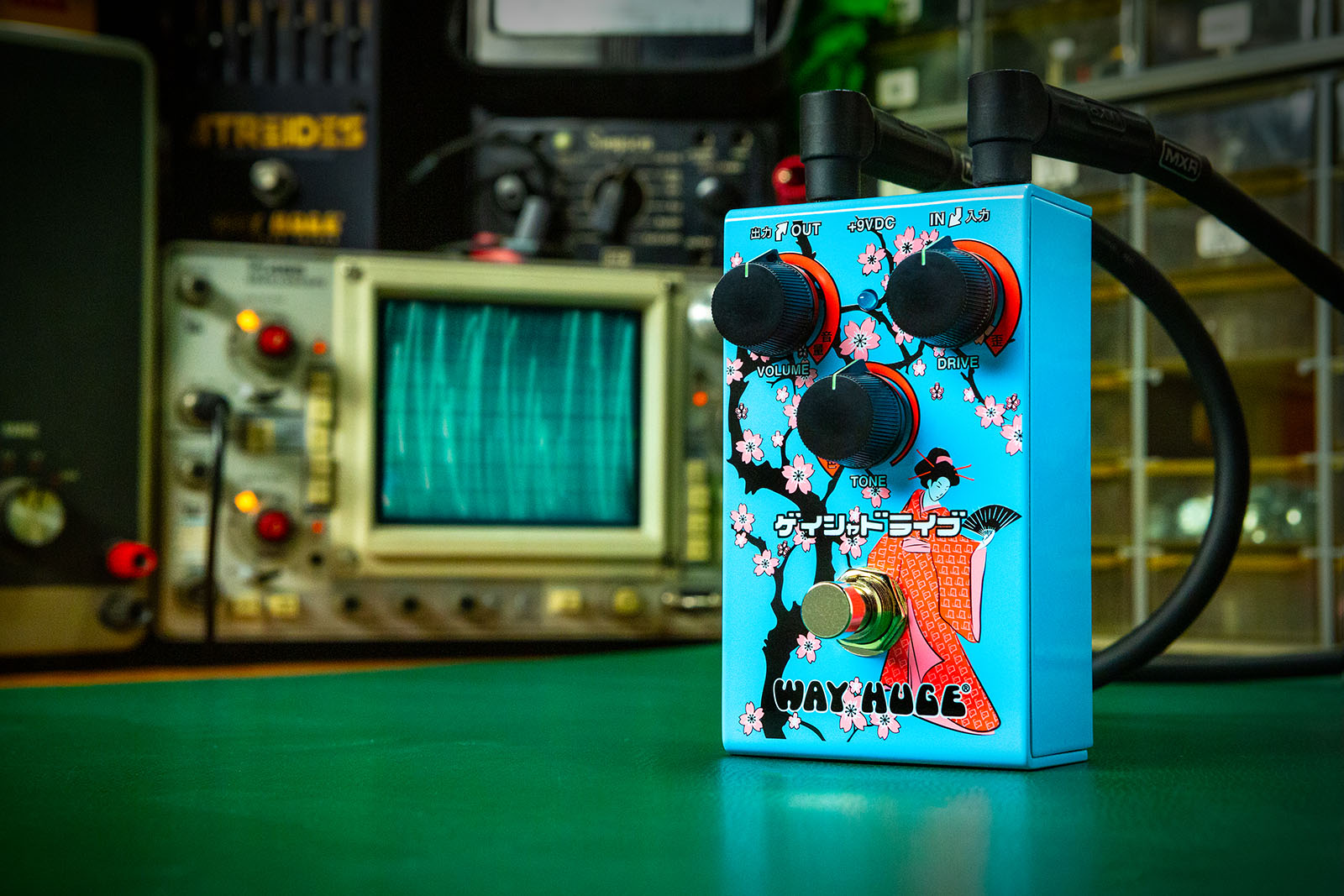 Way Huge Geisha Drive Blue Wm32b Smalls Ltd Blue - Overdrive/Distortion/Fuzz Effektpedal - Variation 4