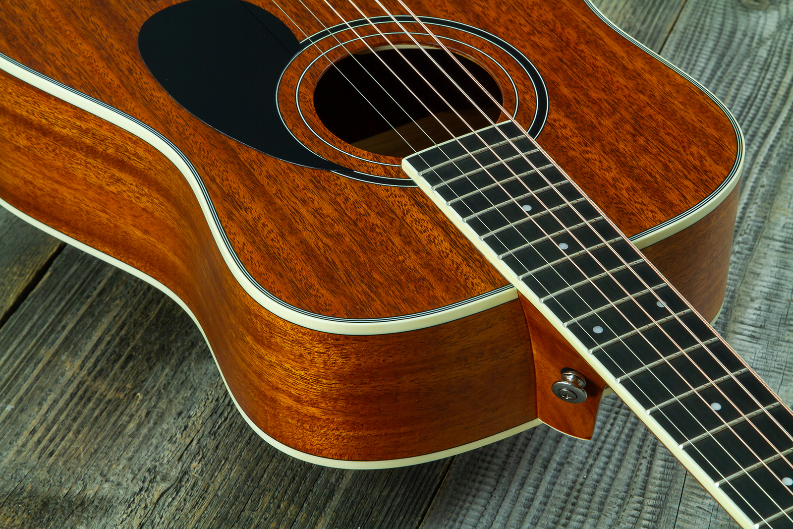 Wesland Bg350-nat Travel Shsc Tout Acajou Tec - Natural - Folk-Gitarre - Variation 4