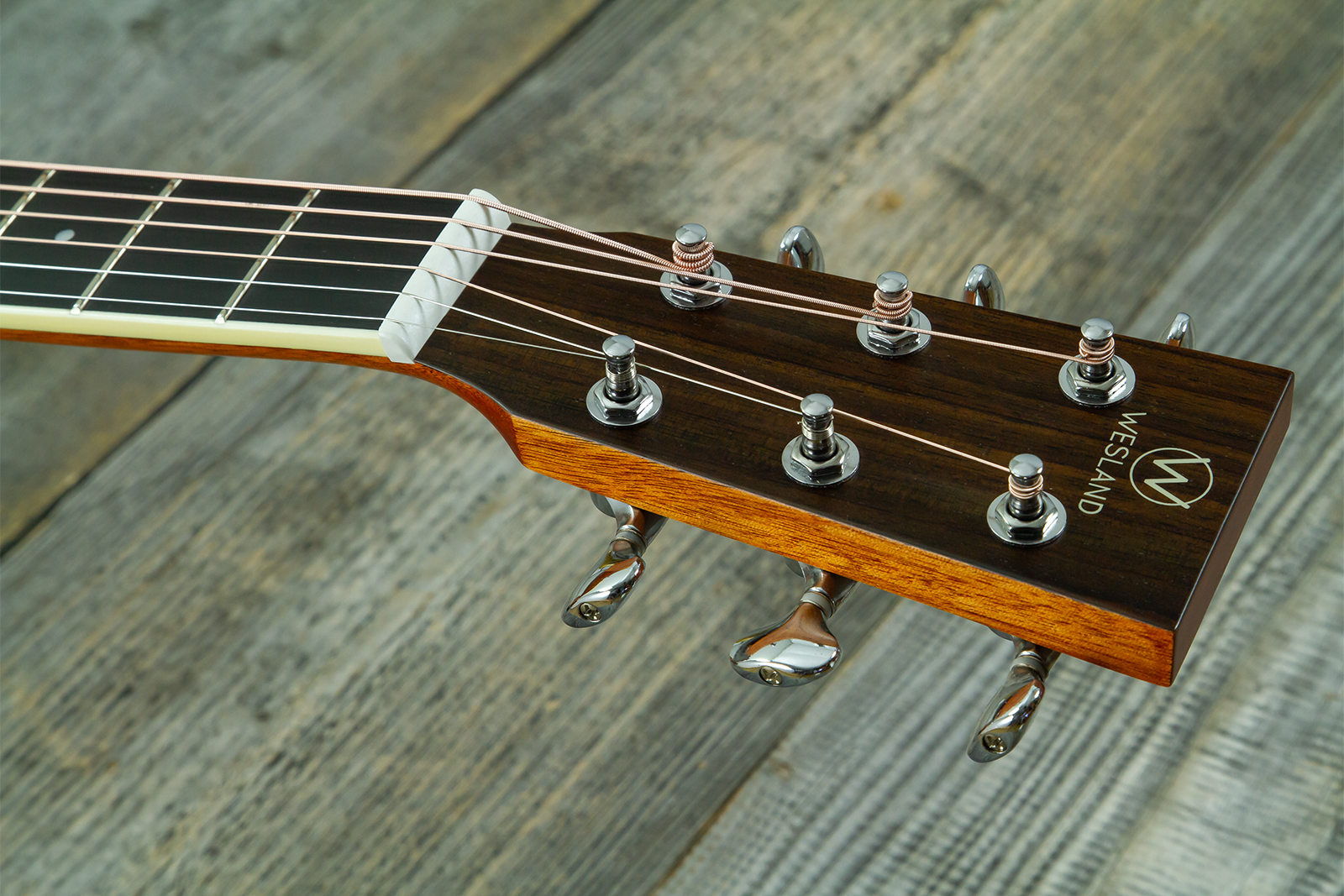 Wesland Bg350-nat Travel Shsc Tout Acajou Tec - Natural - Folk-Gitarre - Variation 6
