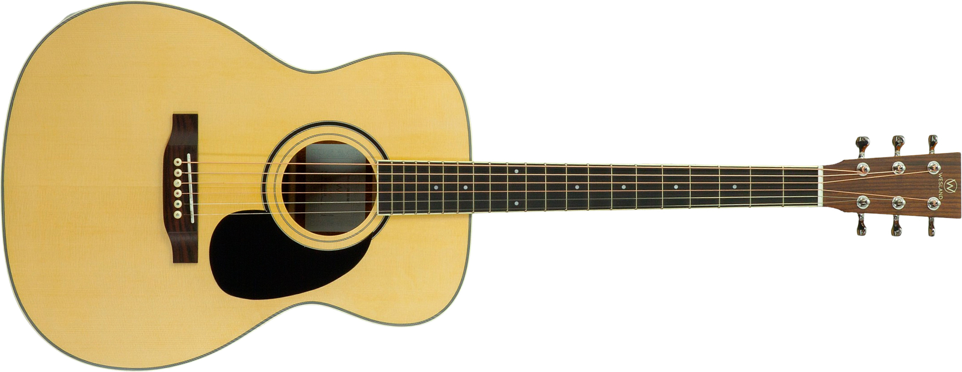 Wesland Om300-nat Orchestra Epicea Acajou Tec - Natural - Folk-Gitarre - Main picture