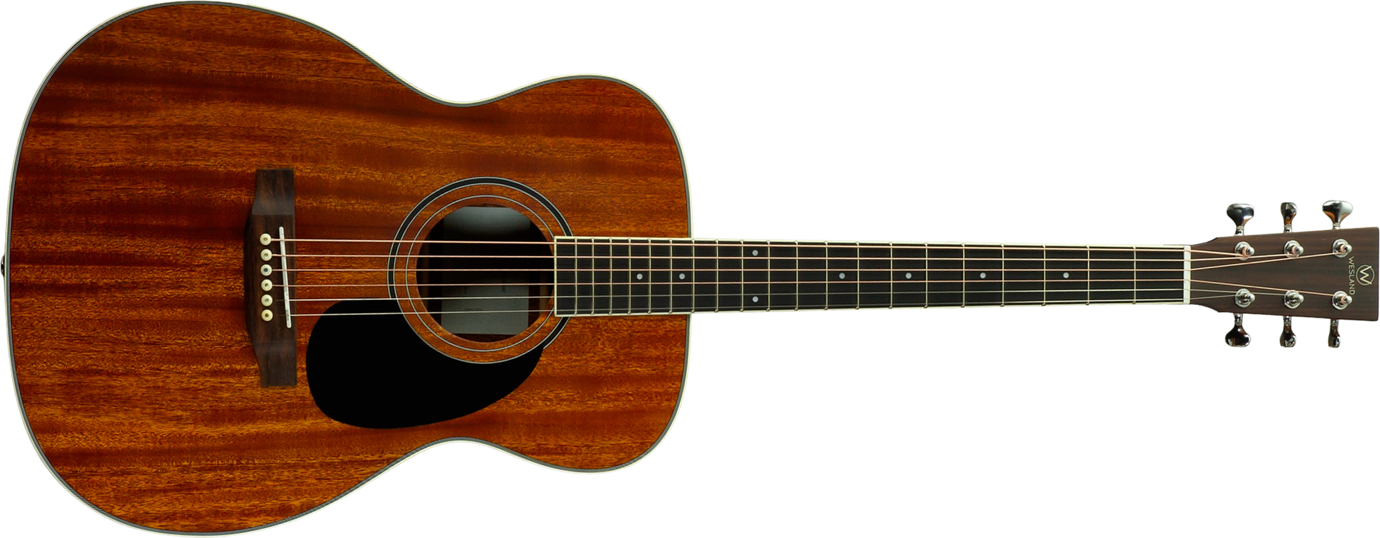 Wesland Om350-nat Om Tout Acajou Rw - Natural - Folk-Gitarre - Main picture