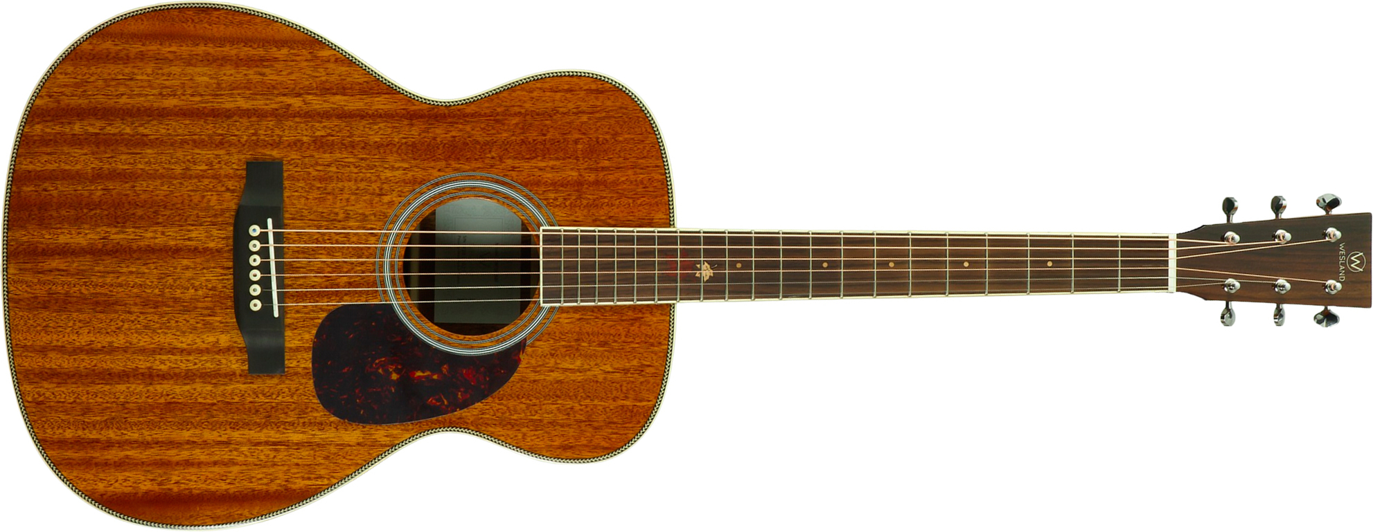 Wesland Om750-nat Om Tout Acajou Rw - Natural - Folk-Gitarre - Main picture
