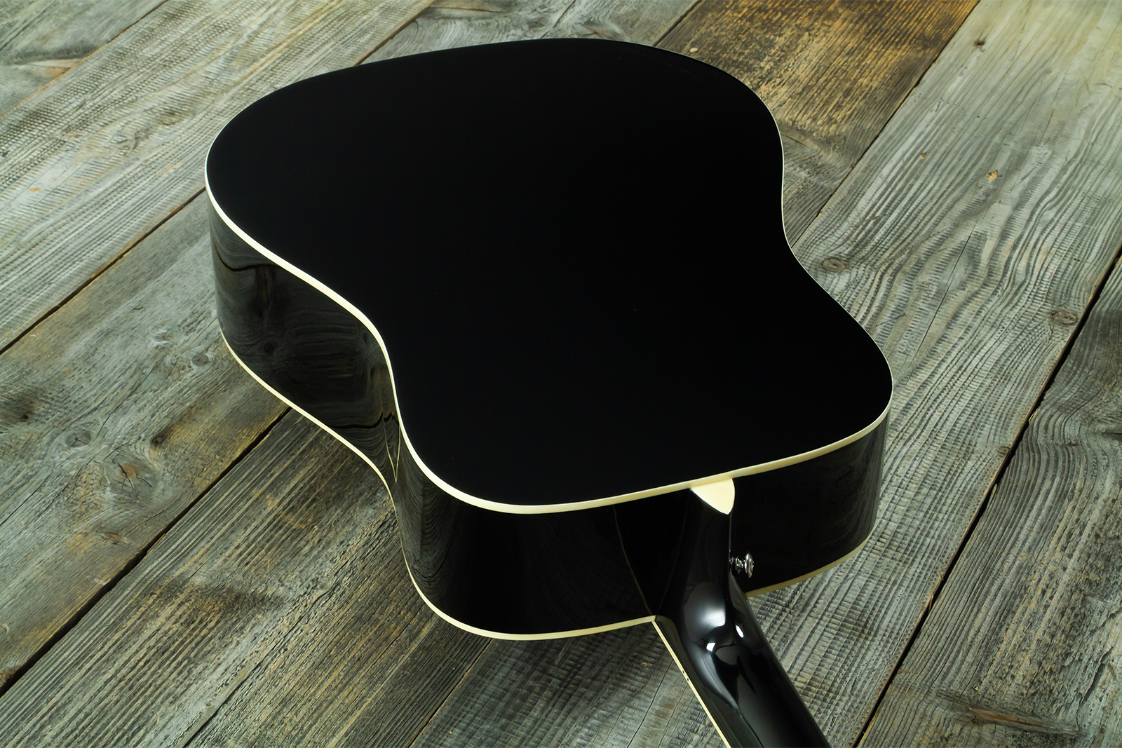Wesland Dr300-ce-bk Dreadnought Epicea Acajou Rw - Black - Folk-Gitarre - Variation 7