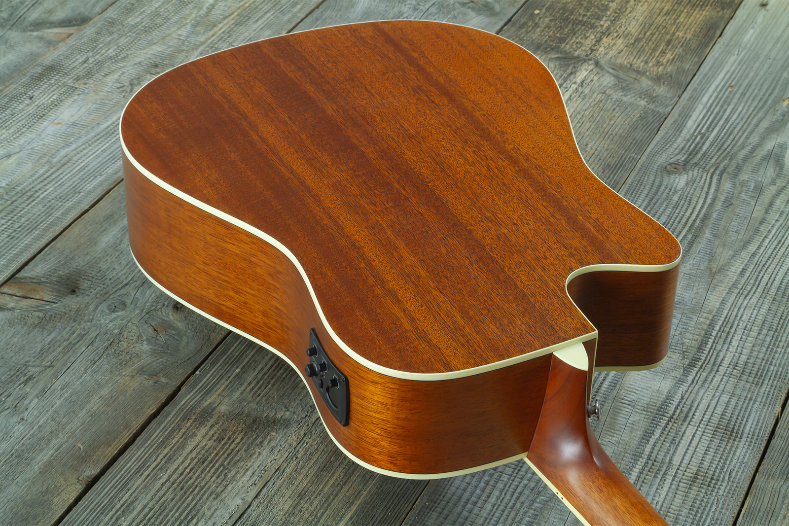 Wesland Dr300-ce-nat Dreadnought Cw Epicea Acajou Tec - Natural - Folk-Gitarre - Variation 10