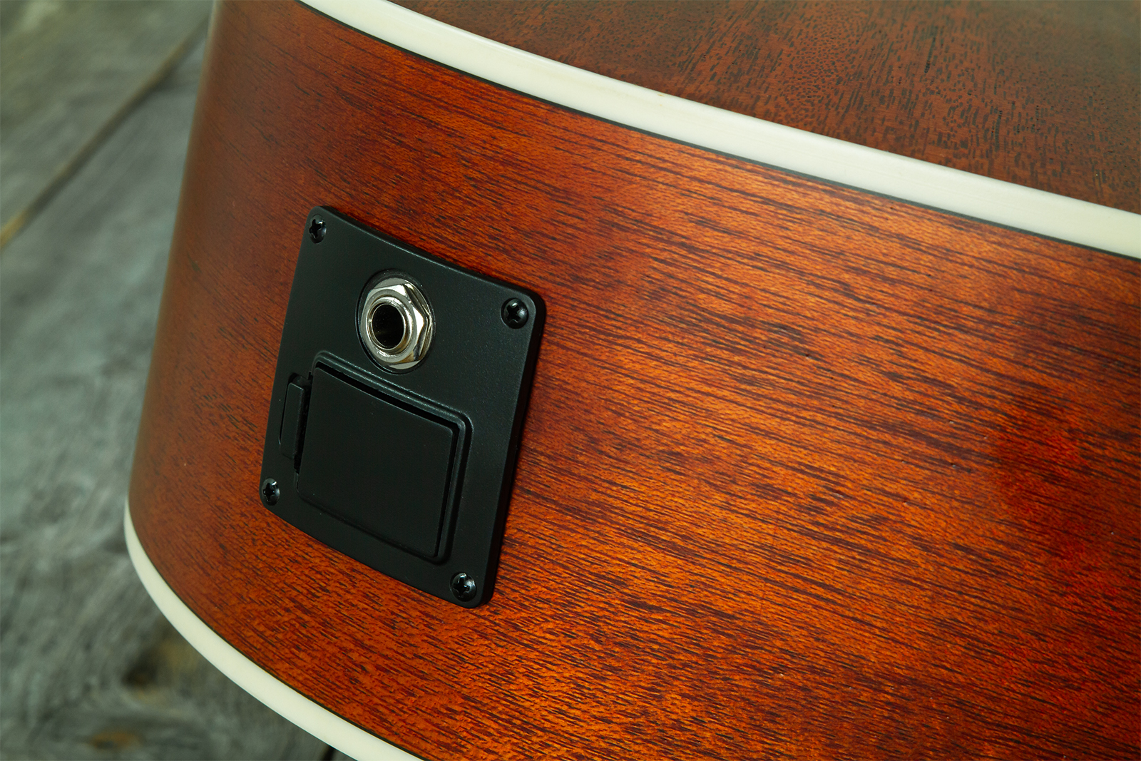 Wesland Dr300-ce-nat Dreadnought Cw Epicea Acajou Tec - Natural - Folk-Gitarre - Variation 15