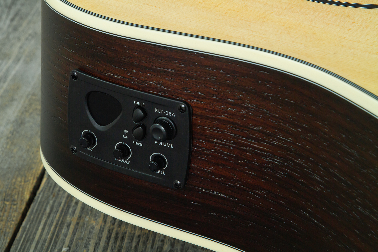 Wesland Dr500-ce-nat Dreadnought Cw Epicea Palissandre Rw - Natural - Folk-Gitarre - Variation 11