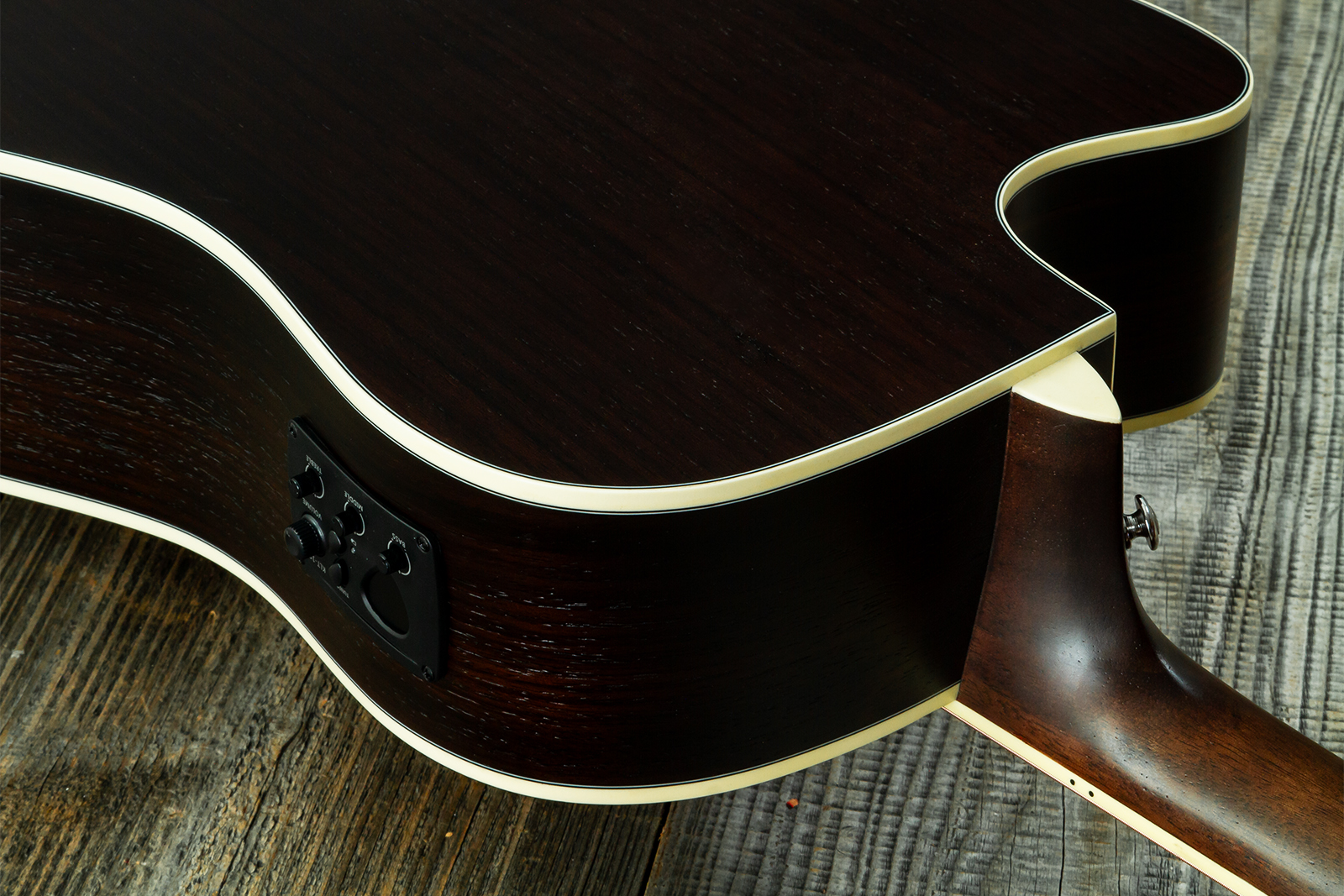 Wesland Dr500-ce-nat Dreadnought Cw Epicea Palissandre Rw - Natural - Folk-Gitarre - Variation 8
