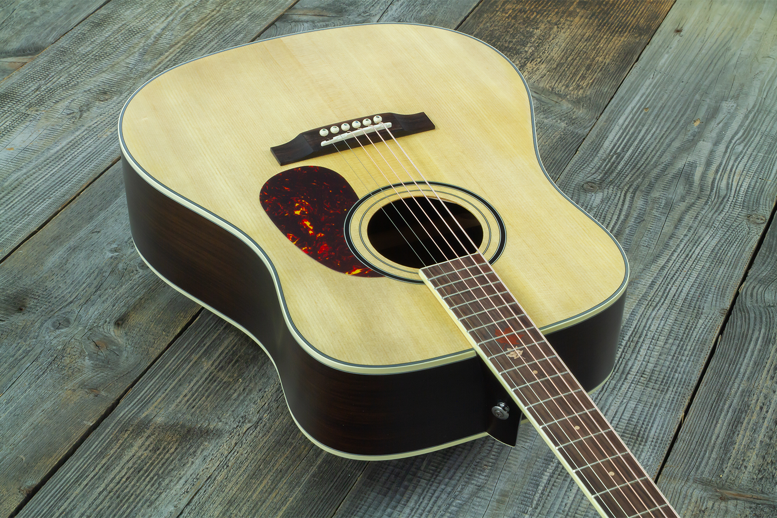 Wesland Dr500-nat Dreadnought Epicea Palissandre Rw - Natural - Folk-Gitarre - Variation 2