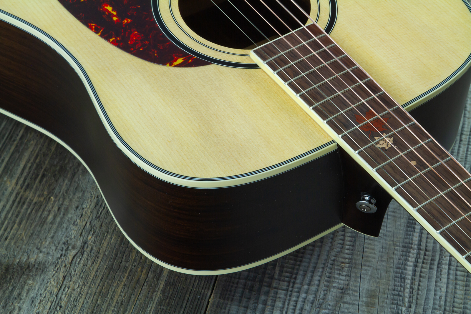 Wesland Dr500-nat Dreadnought Epicea Palissandre Rw - Natural - Folk-Gitarre - Variation 4