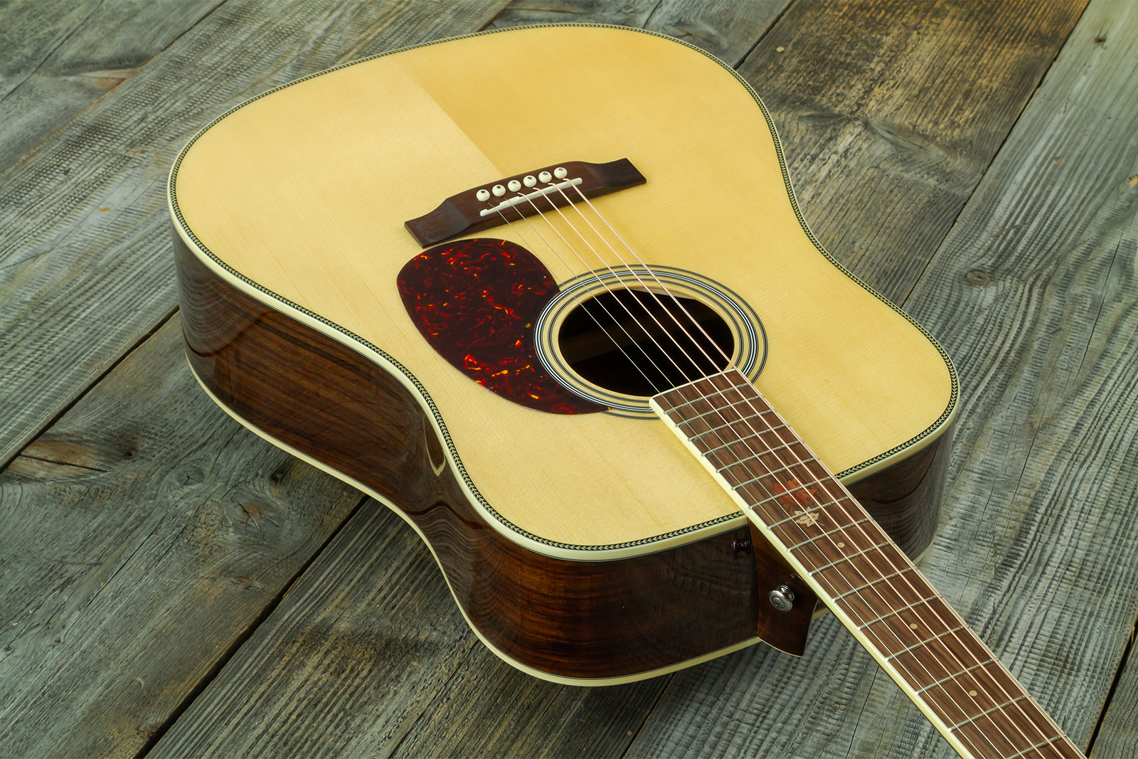 Wesland Dr800-nat Dreadnought Epicea Palissandre Rw - Natural - Folk-Gitarre - Variation 3