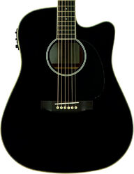 Folk-gitarre Wesland DR300-CE-BK - Black