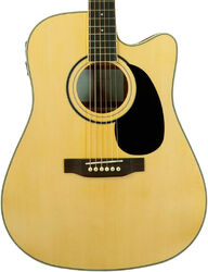Folk-gitarre Wesland DR300-CE-NAT - natural