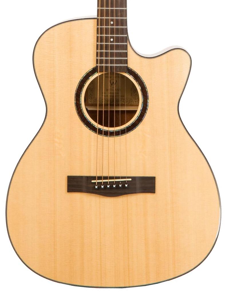 Elektroakustische gitarre Wesland AD1M-CE NAT - Natural