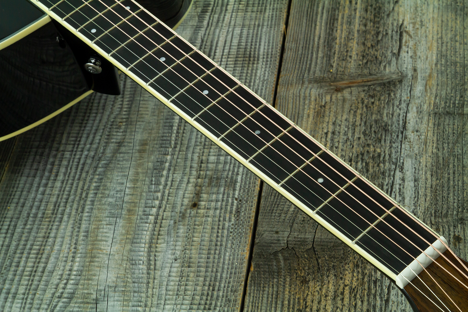 Wesland Om300-bk Om Epicea Acajou Rw - Black - Folk-Gitarre - Variation 5