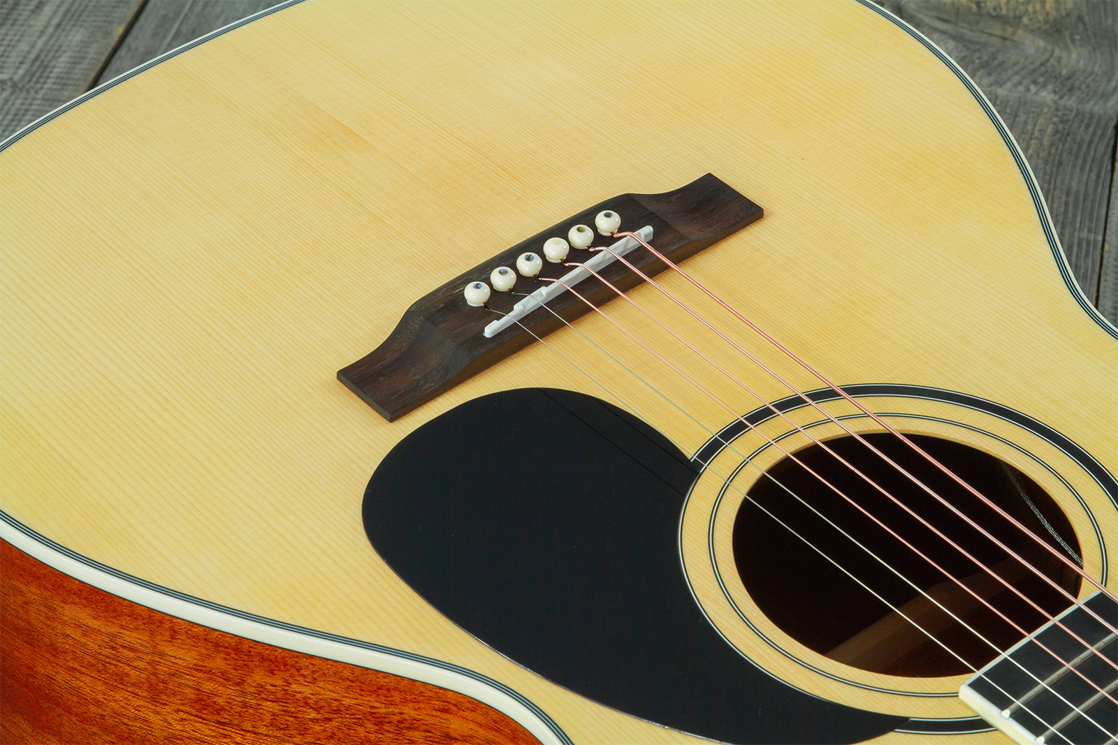 Wesland Om300-ce-nat Orchestra Cw Epicea Acajou Tec - Natural - Folk-Gitarre - Variation 5
