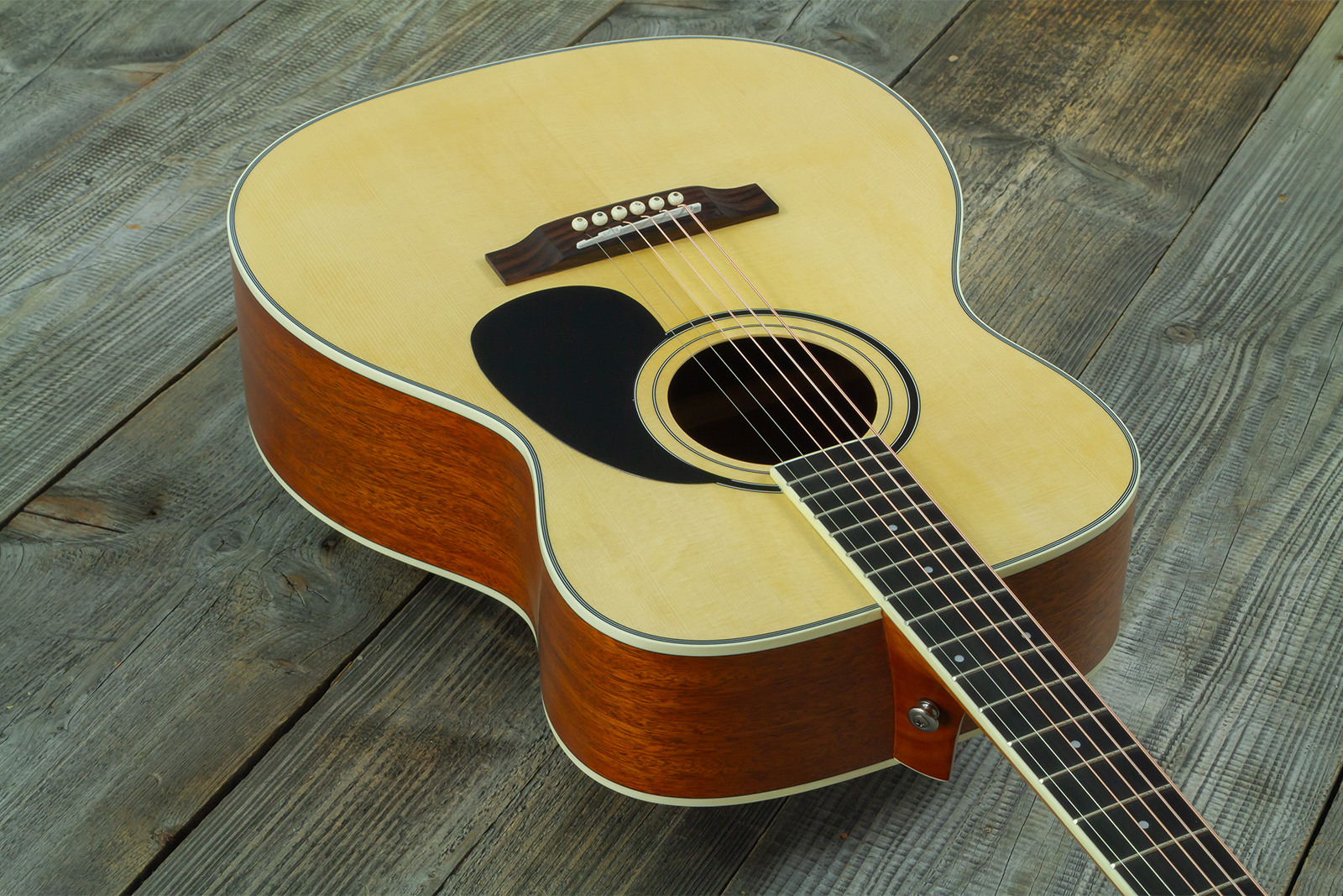 Wesland Om300-nat Orchestra Epicea Acajou Tec - Natural - Folk-Gitarre - Variation 2