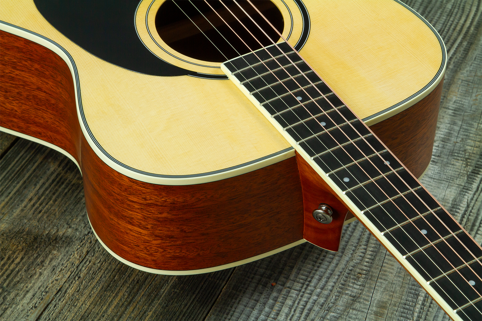 Wesland Om300-nat Orchestra Epicea Acajou Tec - Natural - Folk-Gitarre - Variation 4
