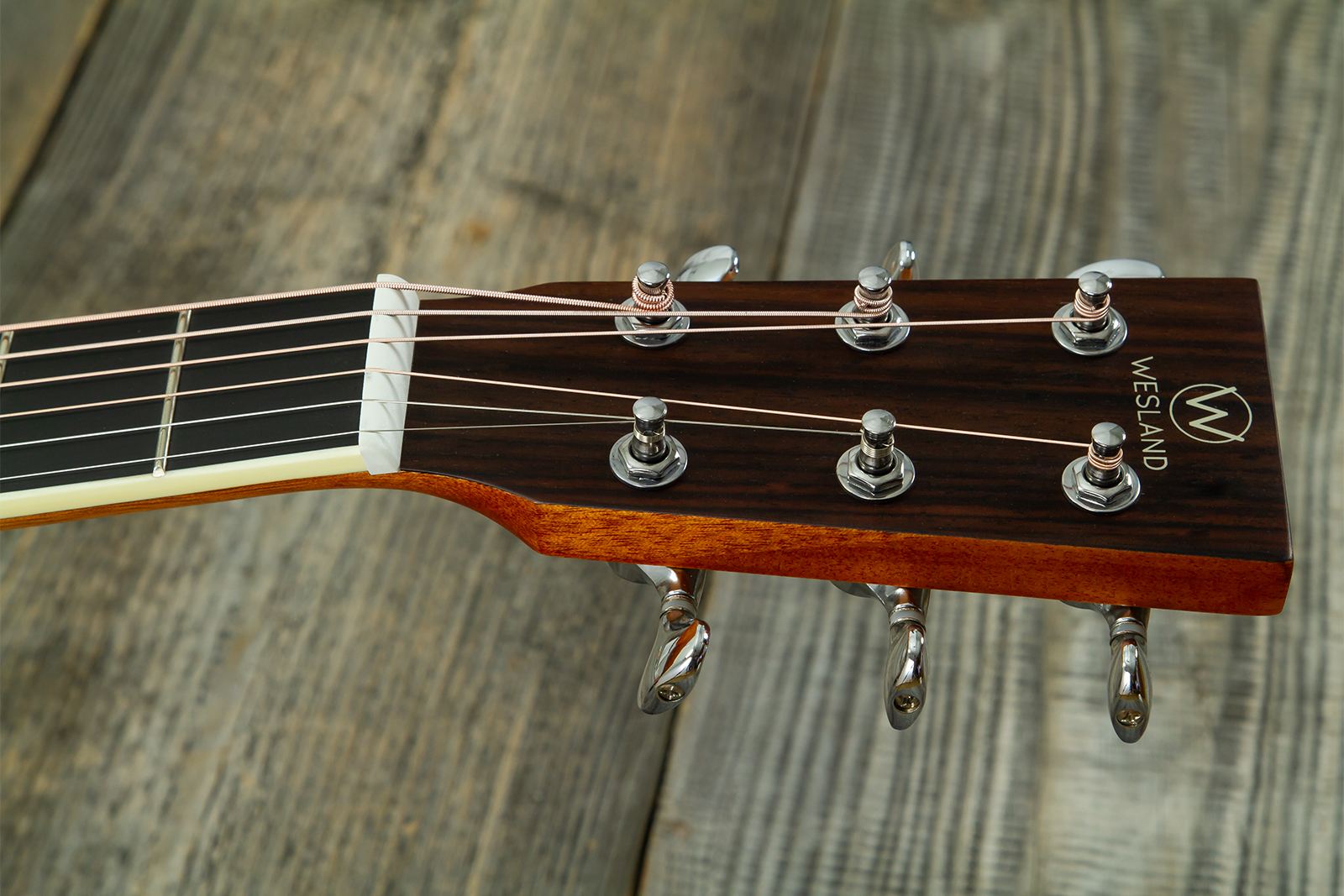 Wesland Om350-nat Om Tout Acajou Rw - Natural - Folk-Gitarre - Variation 9