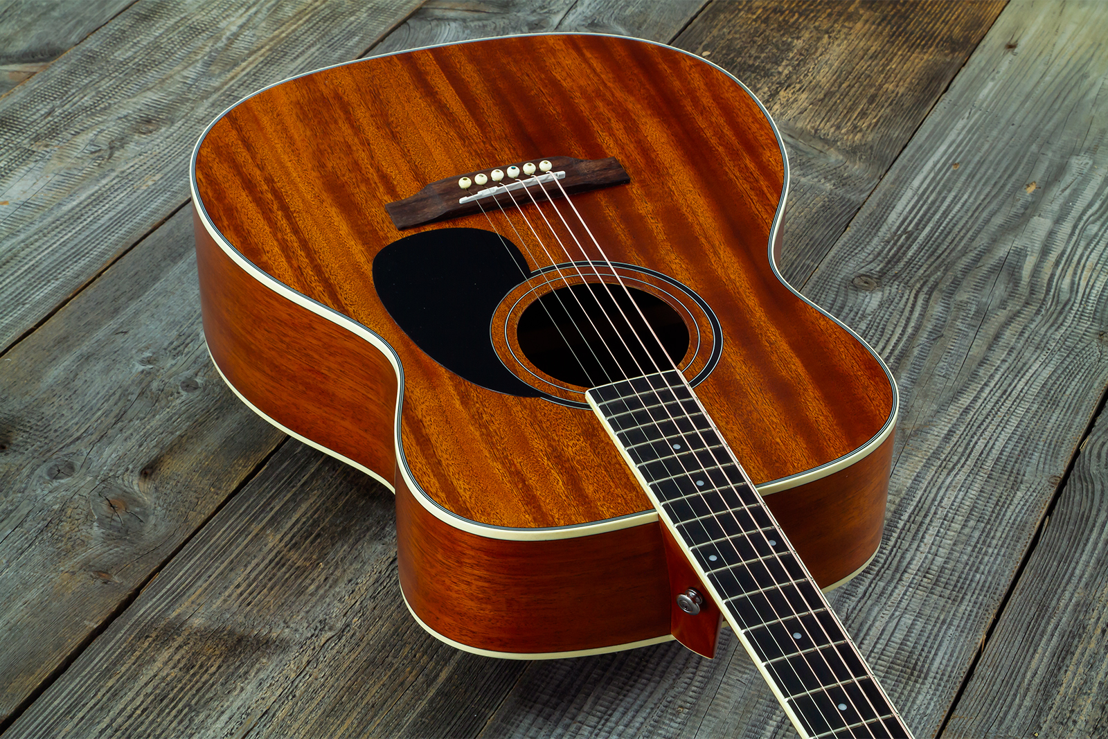 Wesland Om350-nat Om Tout Acajou Rw - Natural - Folk-Gitarre - Variation 5