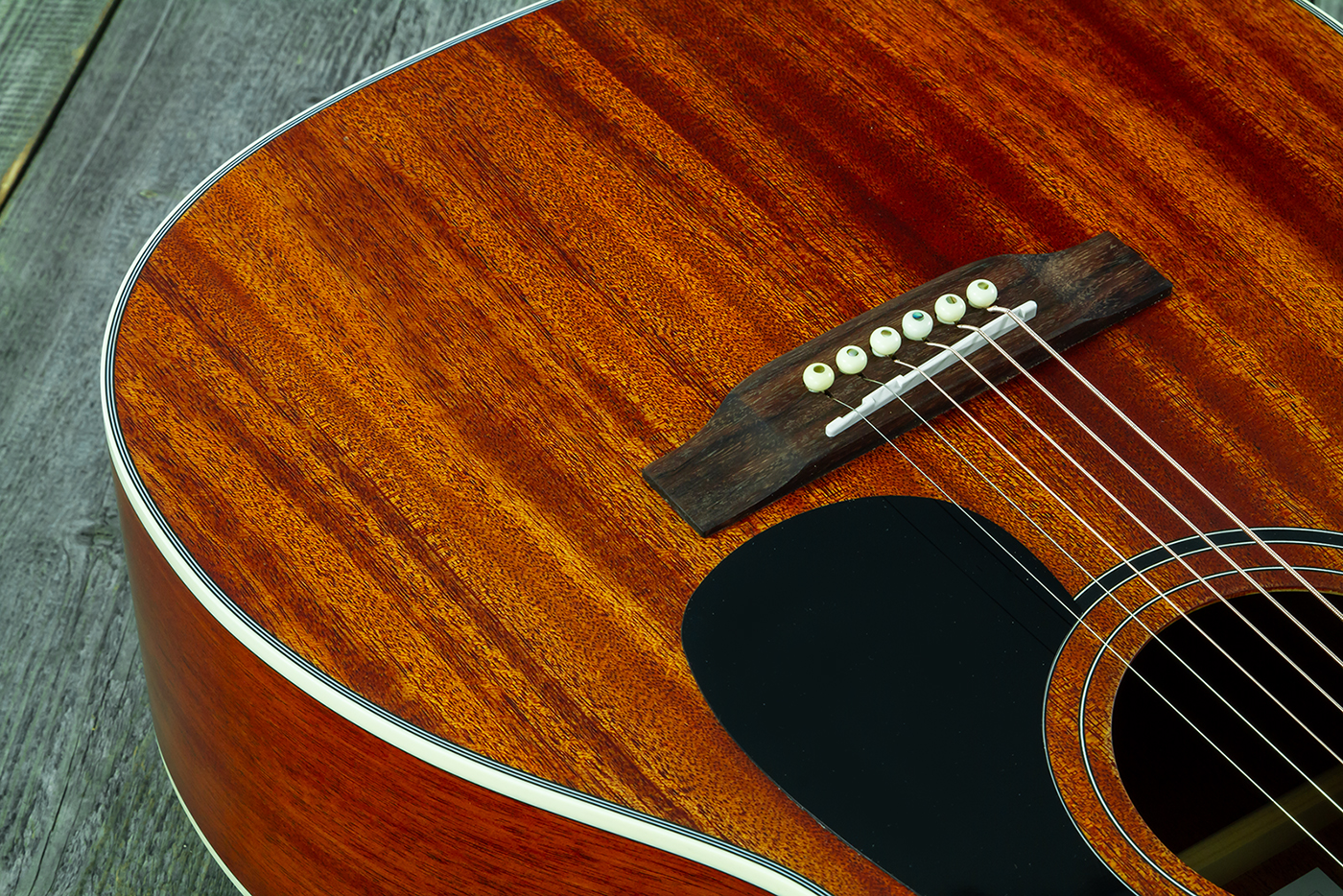 Wesland Om350-nat Om Tout Acajou Rw - Natural - Folk-Gitarre - Variation 6