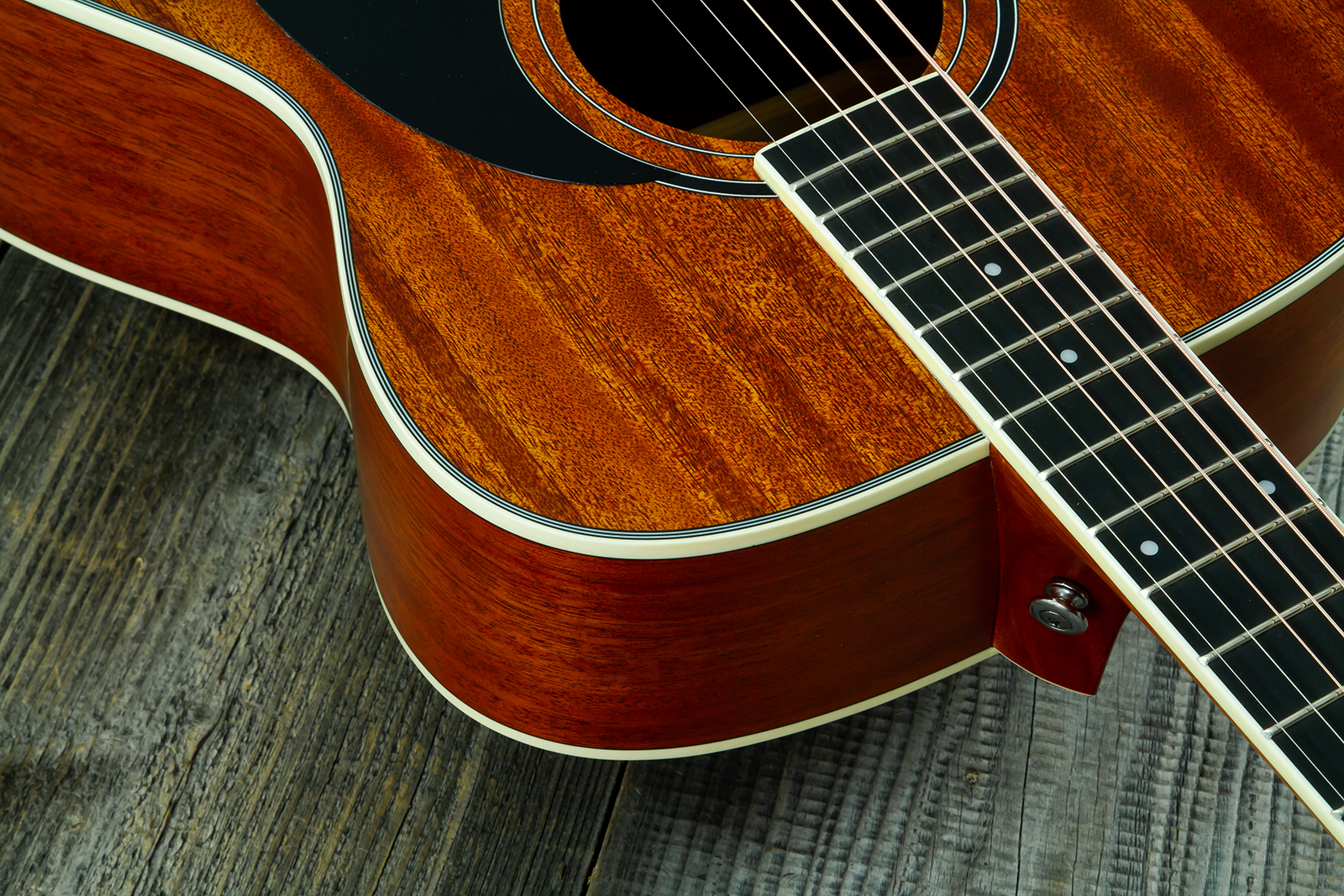 Wesland Om350-nat Om Tout Acajou Rw - Natural - Folk-Gitarre - Variation 7