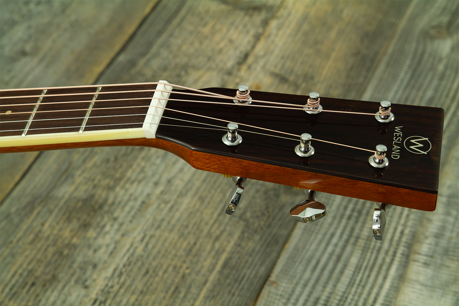 Wesland Om700-nat Om Epicea Acajou Rw - Natural - Folk-Gitarre - Variation 9