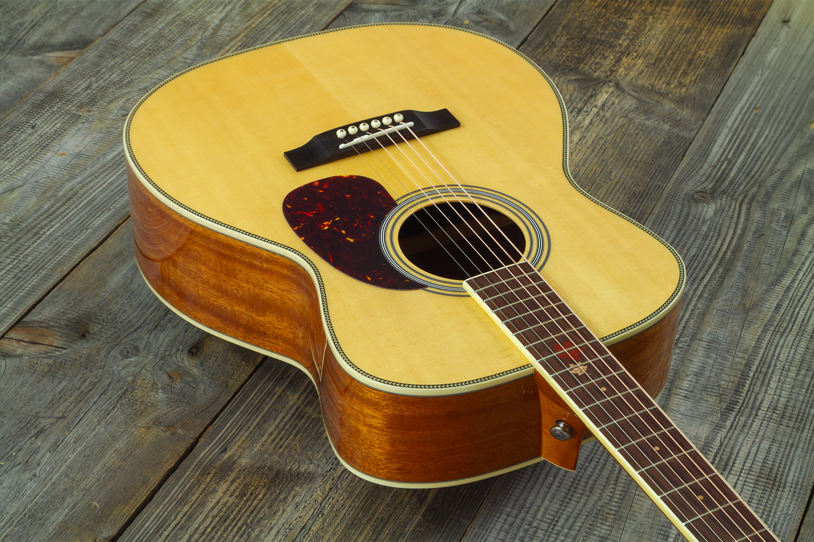 Wesland Om700-nat Om Epicea Acajou Rw - Natural - Folk-Gitarre - Variation 2