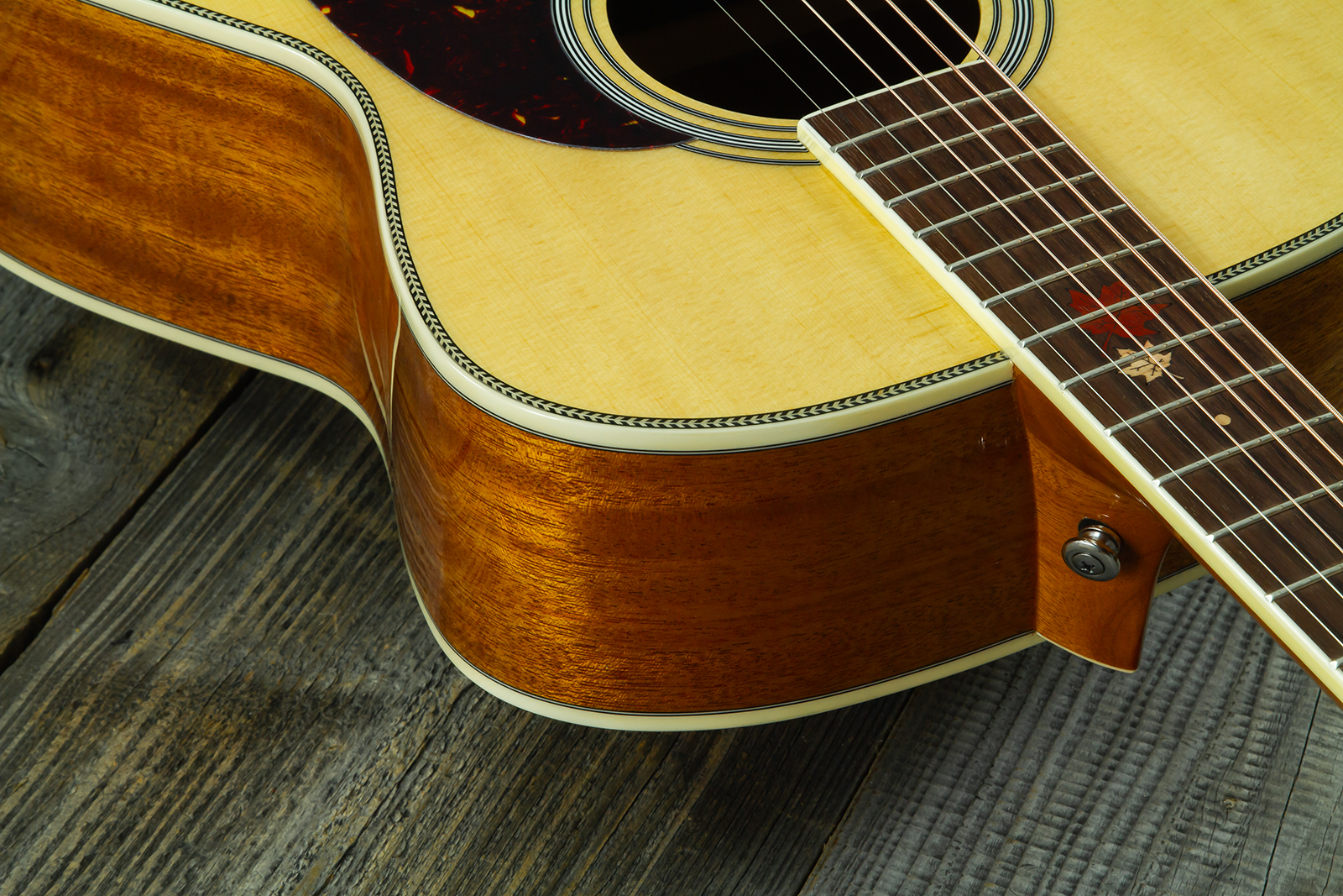 Wesland Om700-nat Om Epicea Acajou Rw - Natural - Folk-Gitarre - Variation 4