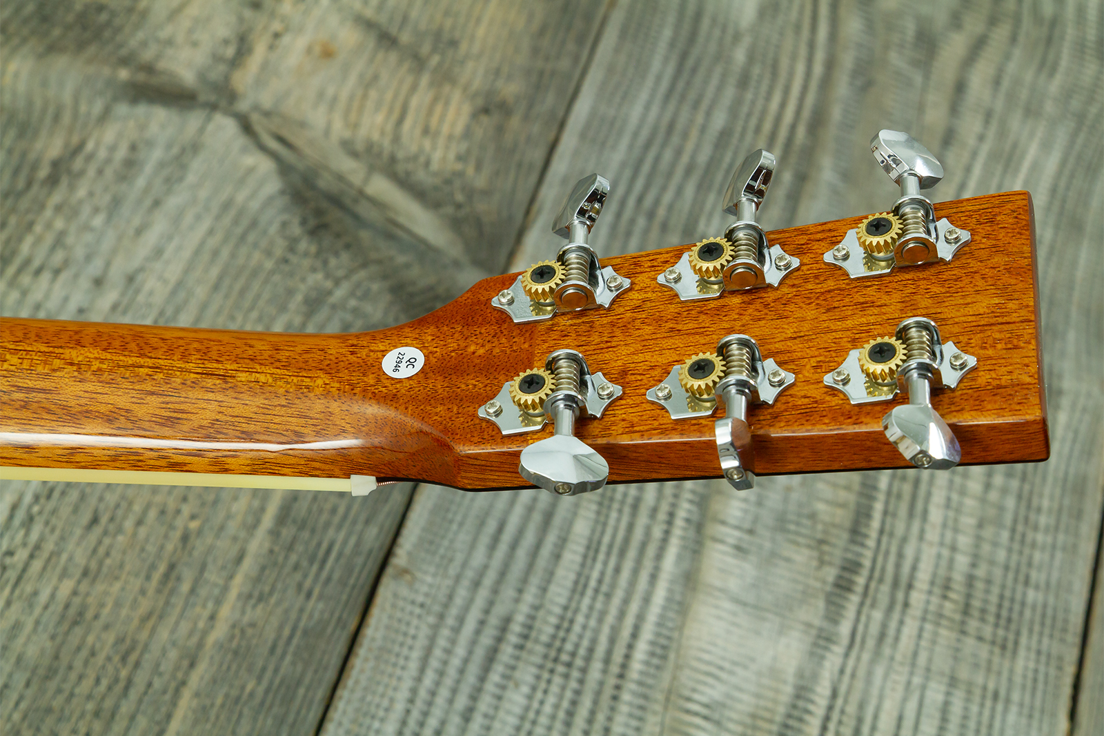 Wesland Om750-nat Om Tout Acajou Rw - Natural - Folk-Gitarre - Variation 10