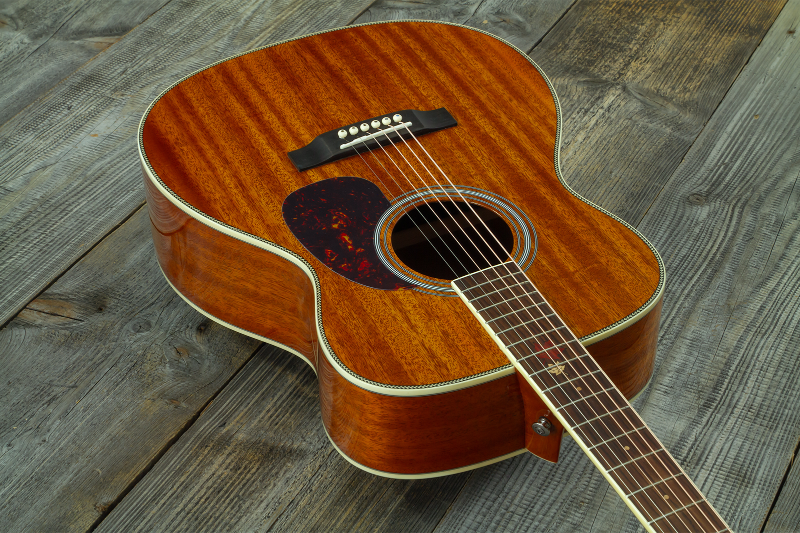 Wesland Om750-nat Om Tout Acajou Rw - Natural - Folk-Gitarre - Variation 2