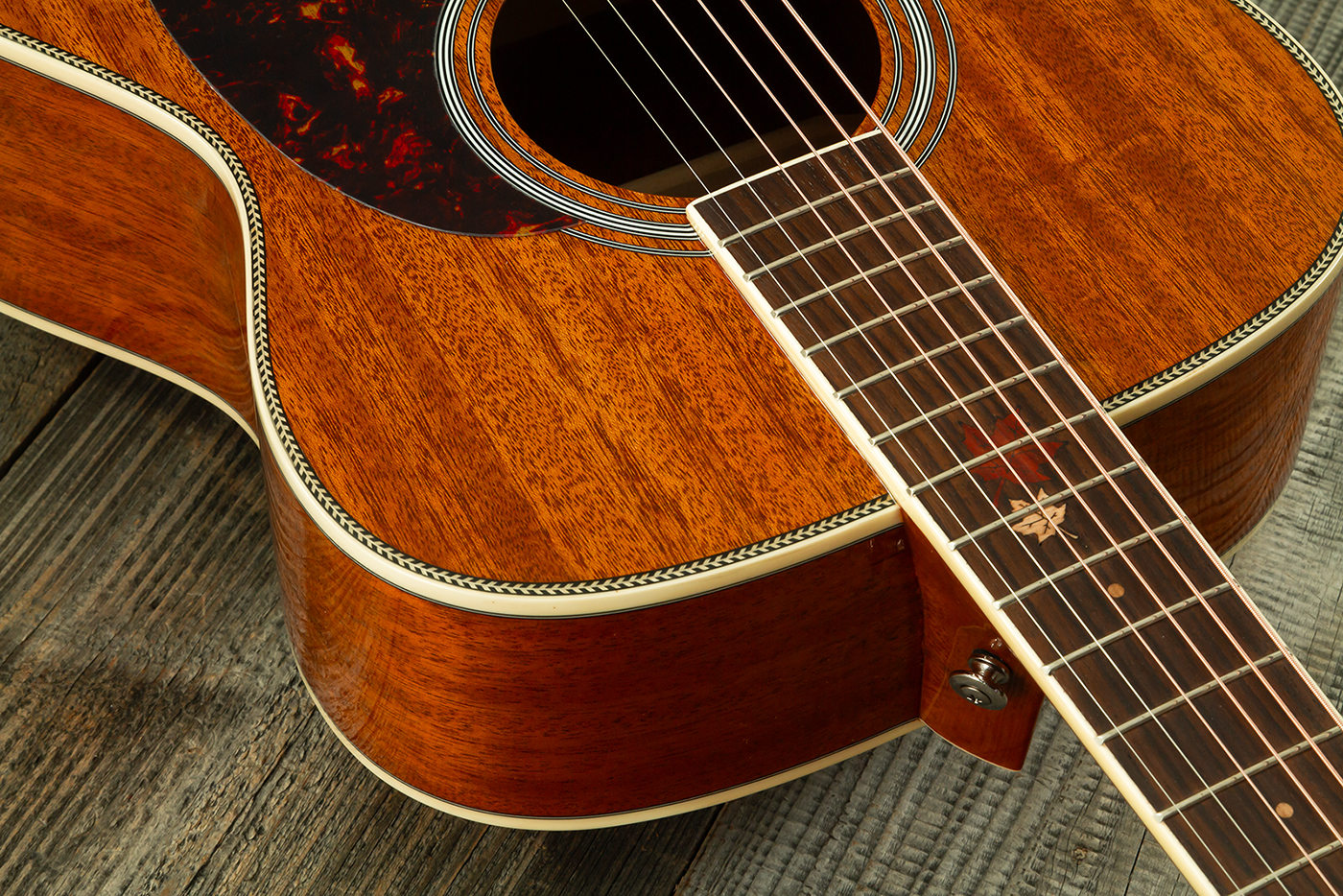 Wesland Om750-nat Om Tout Acajou Rw - Natural - Folk-Gitarre - Variation 4