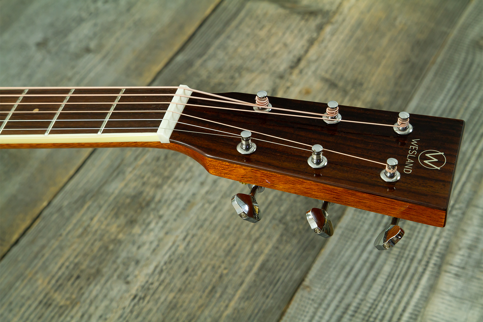 Wesland Om750-nat Om Tout Acajou Rw - Natural - Folk-Gitarre - Variation 6