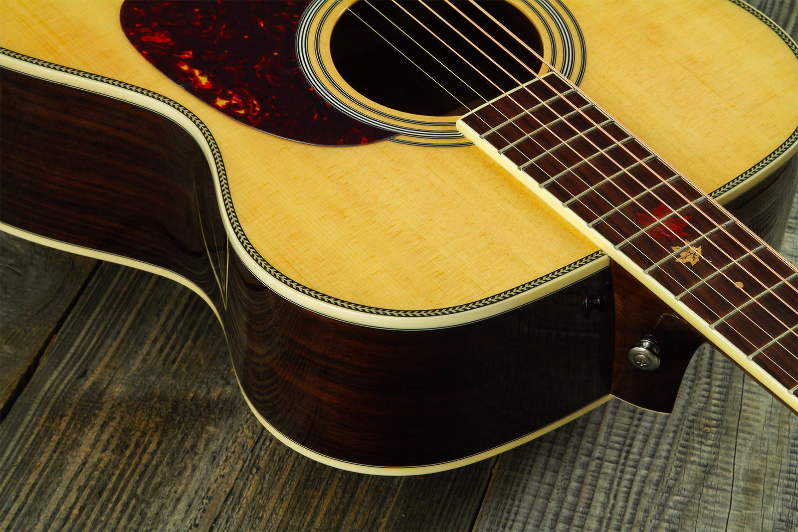 Wesland Om800-nat Om Epicea Palissandre Rw - Natural - Folk-Gitarre - Variation 5