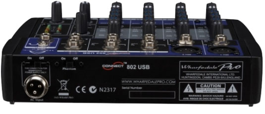 Wharfedale Connect 802 Usb Black - Analoges Mischpult - Variation 2