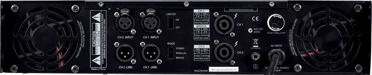 Wharfedale Cpd1600 - - Stereo Endstüfe - Variation 1